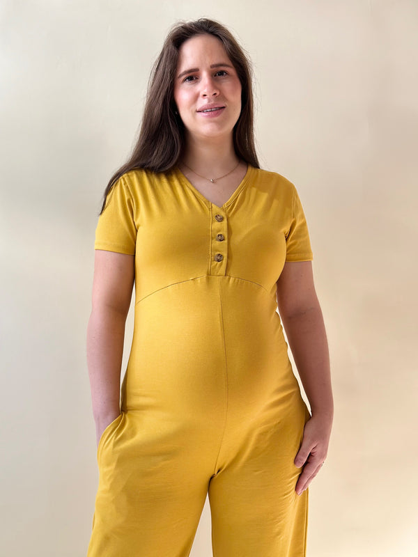 Jumper de maternidad •Mostaza•