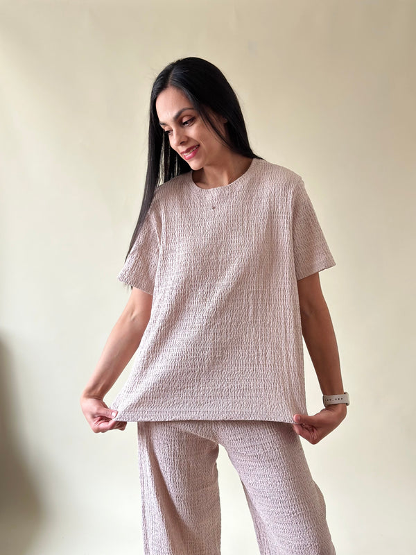 Set de embarazo y lactancia Valeria •Arena•