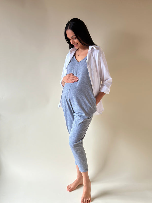 Jumper de maternidad •Gris •