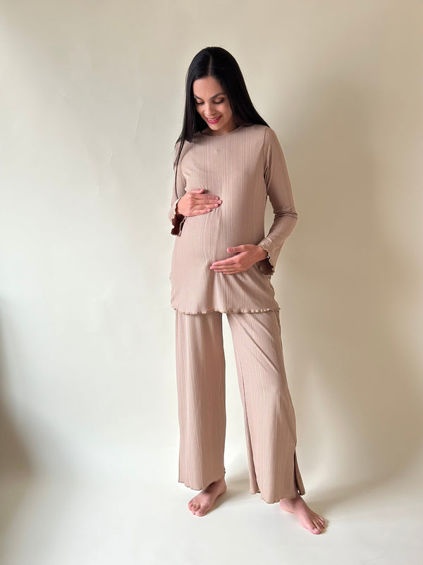 Set de maternidad y lactancia Jimena •Arena•