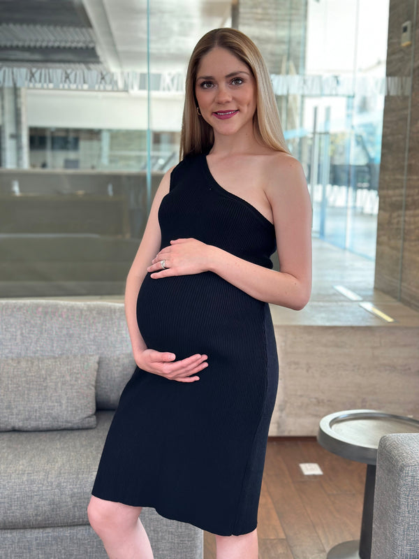 Vestido de maternidad •Basic negro•