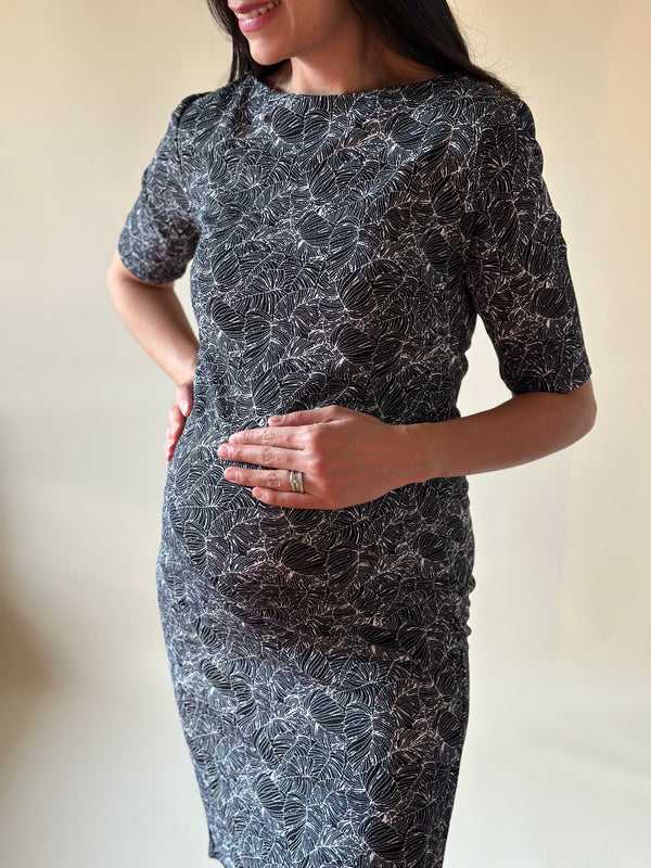 Vestido de maternidad NEGRO ••