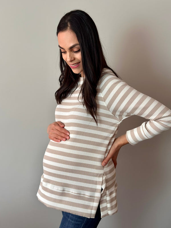 Sudadera de maternidad •Sand•