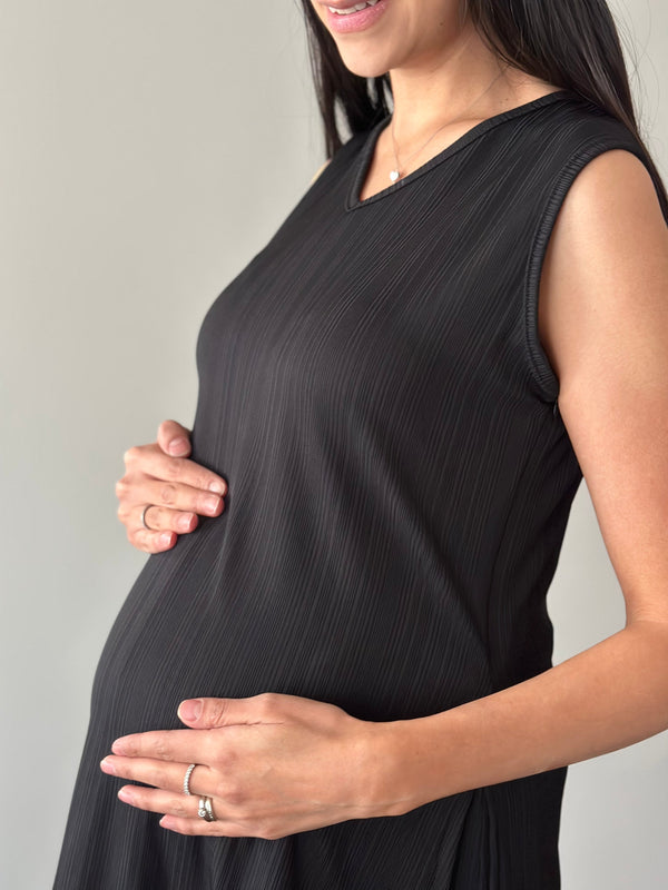 Set de embarazo y lactancia Anabel •Negro•