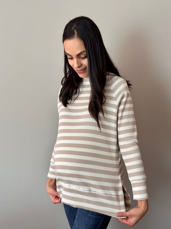 Sudadera de maternidad •Sand•