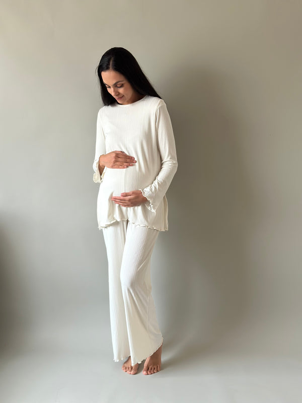 Set de maternidad y lactancia Jimena •Marfil•