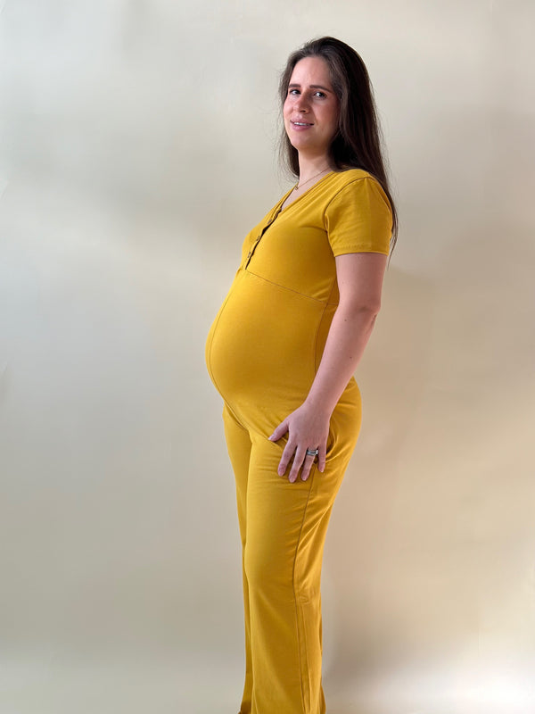 Jumper de maternidad •Mostaza•