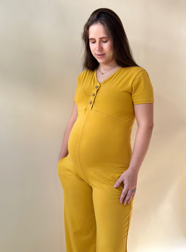 Jumper de maternidad •Mostaza•