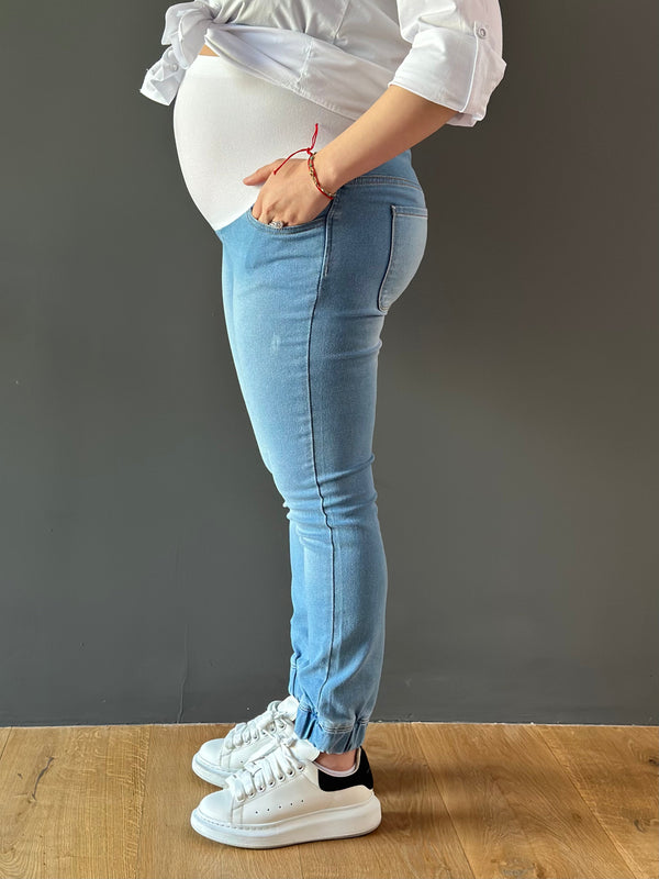 Jeans de maternidad •JOGGER•