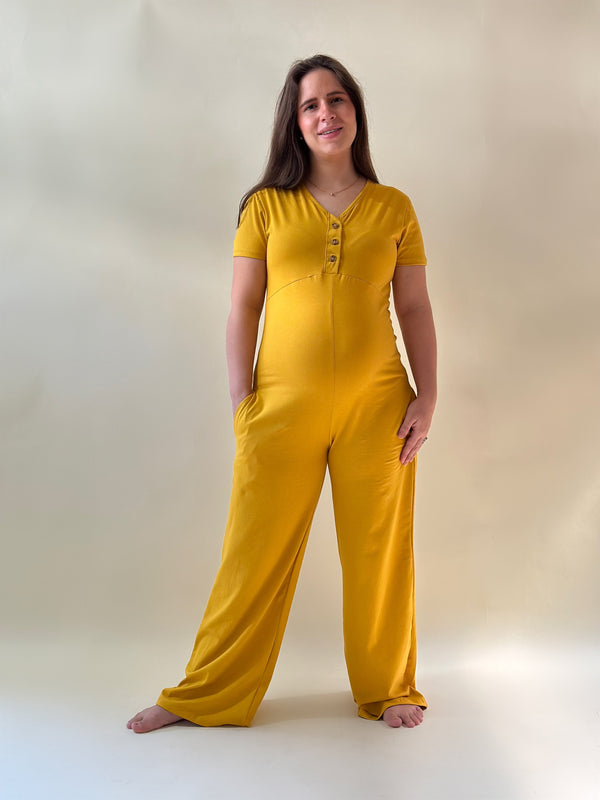 Jumper de maternidad •Mostaza•