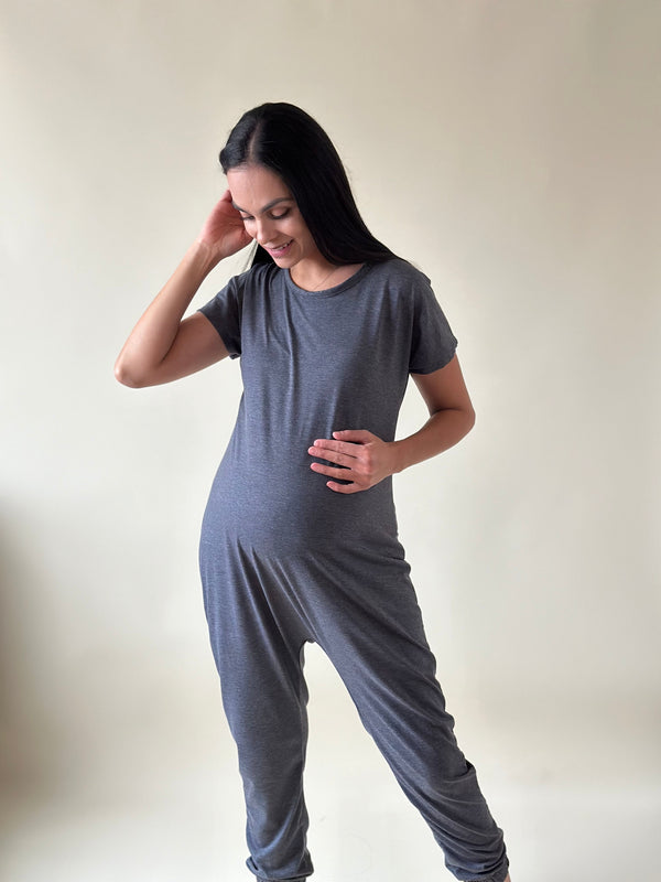 Jumper de maternidad COMFORT •Gris oxford•