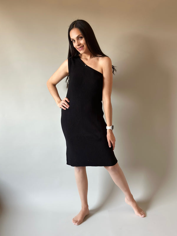 Vestido de maternidad •Basic negro•