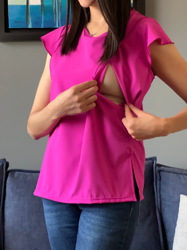 Blusa de lactancia •Fiusha•