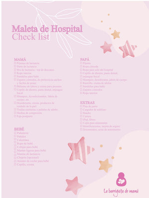 CHECK LIST DE MALETA DE HOSPITAL