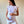 Blusa de maternidad con hombrera •Blanca•