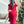 Vestido de maternidad midi •tinto•
