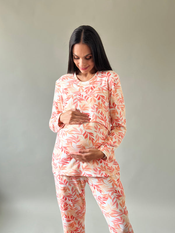 Pijama de maternidad y lactancia •Otoño• SUPER SOFT