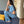 Set de lactancia y postparto Amaya •Azul•