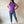 Blusa de maternidad con hombrera •Violeta•