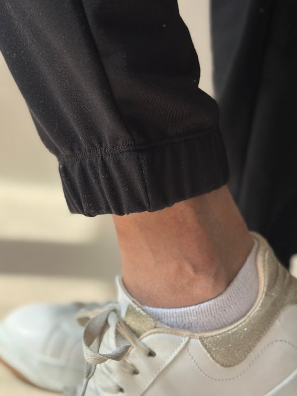 New Joggers de maternidad •Negro•