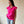 Blusa de lactancia •Rosa mexicano•