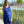 Set de embarazo y lactancia Anabel •Azul rey •
