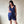 Jumper SHORT de maternidad •Azul marino•