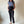 Pantalón corte skinny•Negro• GABARDINA