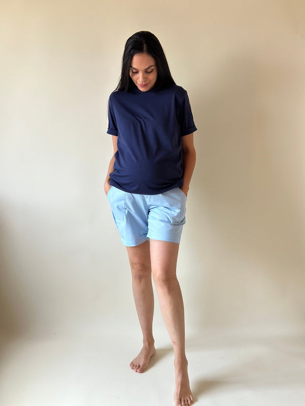 Short de maternidad •Azul cielo•