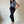 Pantalón corte skinny•Negro• GABARDINA