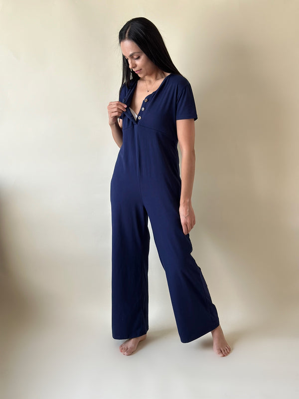 Jumper de maternidad •Azul marino•