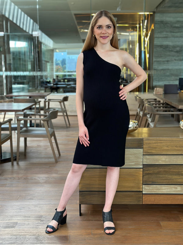 Vestido de maternidad •Basic negro•