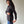 Sudadera de maternidad y lactancia •Negra•