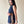 Blusa de maternidad y lactancia acanalada •Azul marino•