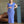 Vestido de maternidad midi •azul Lila•