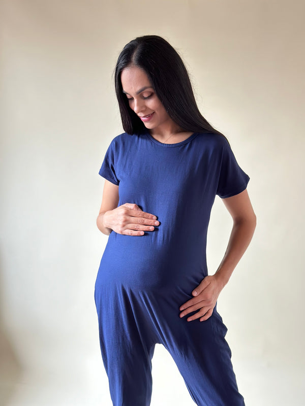 Jumper de maternidad COMFORT •Azul marino•