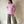 Suéter de maternidad envolvente •Baby pink•