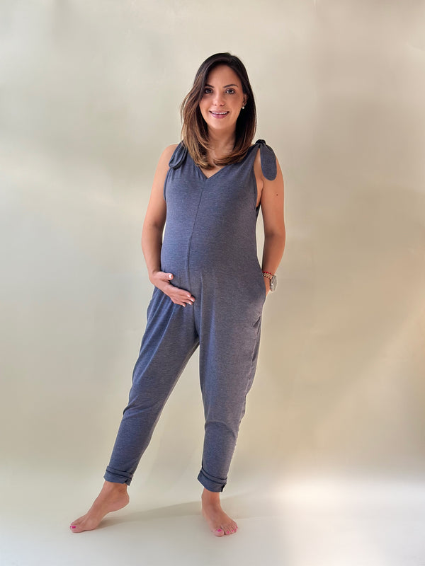 Jumper de maternidad •Gris oxford•