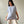 Playera de maternidad y lactancia •Gris jaspe•