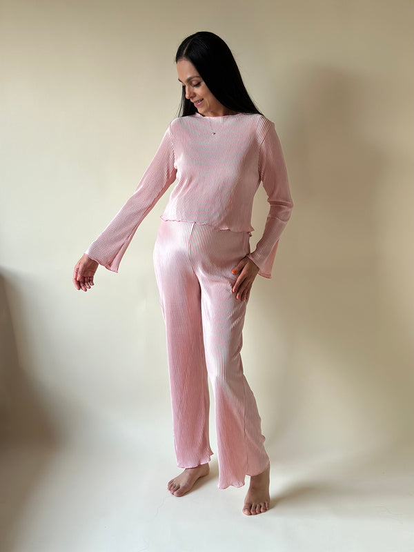 Set de embarazo Valentina •Rosa palo•