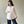 Camisa con abertura de maternidad y lactancia •Blanca•