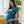 Blusa de maternidad y lactancia •azul petroleo• BASIC