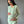 Pijama de maternidad y lactancia •Menta• con ALGODÓN