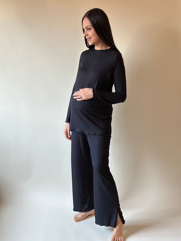 Set de maternidad y lactancia Jimena •Negro•