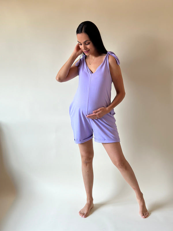Jumper SHORT de maternidad •Lila•