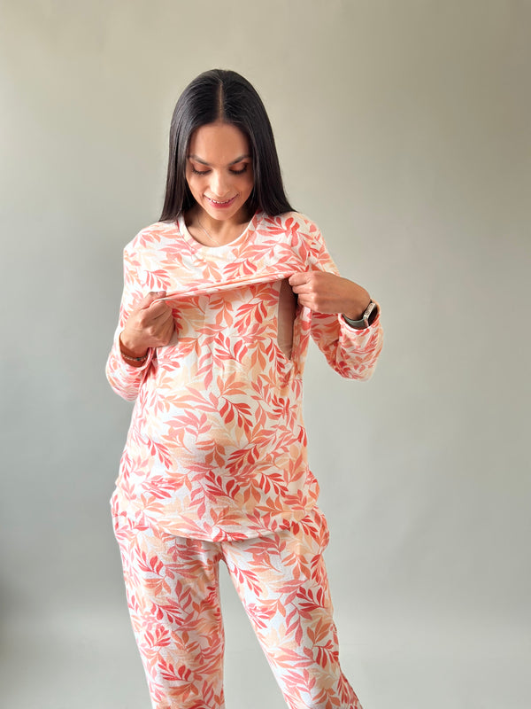 Pijama de maternidad y lactancia •Otoño• SUPER SOFT