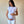 Blusa de maternidad con hombrera •Blanca•