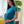 Blusa de maternidad y lactancia •azul petroleo• BASIC