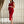 Vestido de maternidad midi •tinto•