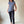 Blusa de maternidad y lactancia •Pata de gallo•